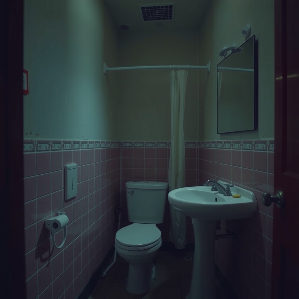 Baño antiguo antes de la remodelación